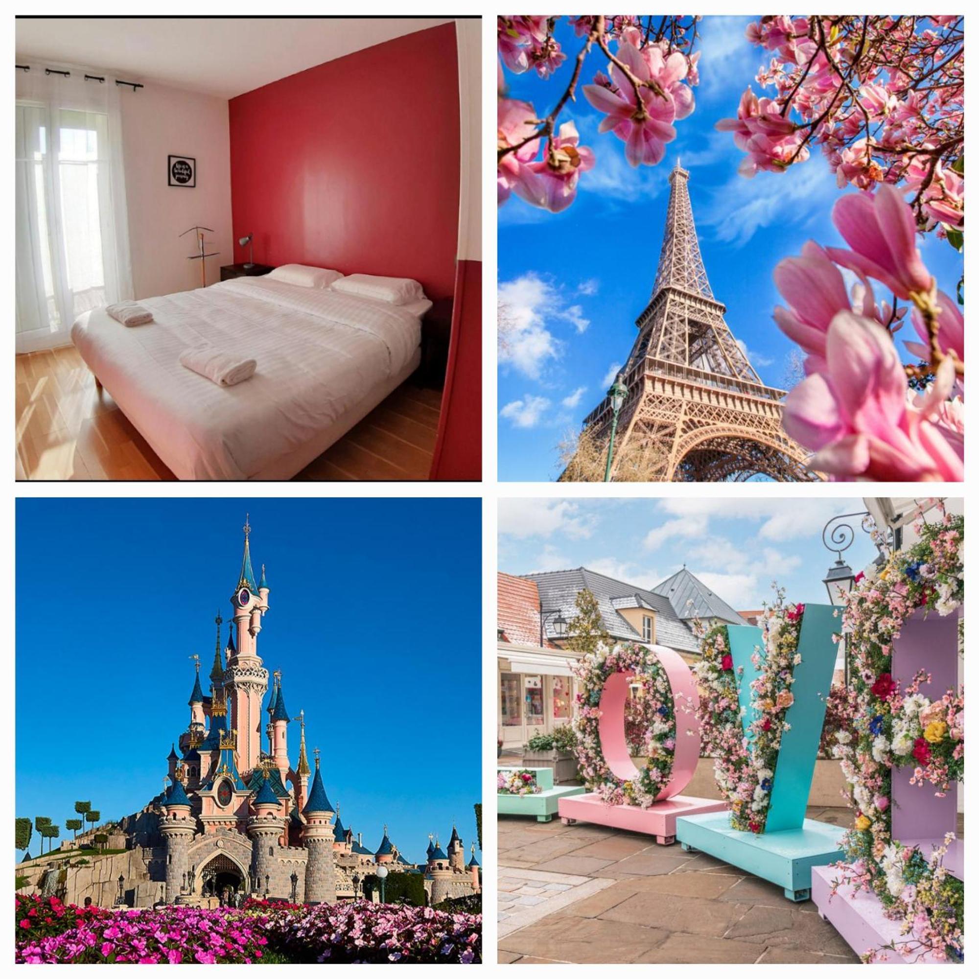 Disney, Very Nice 2 Bedrooms Family Apartment, Wifi, Netflix 8 Pers Chessy  Dış mekan fotoğraf